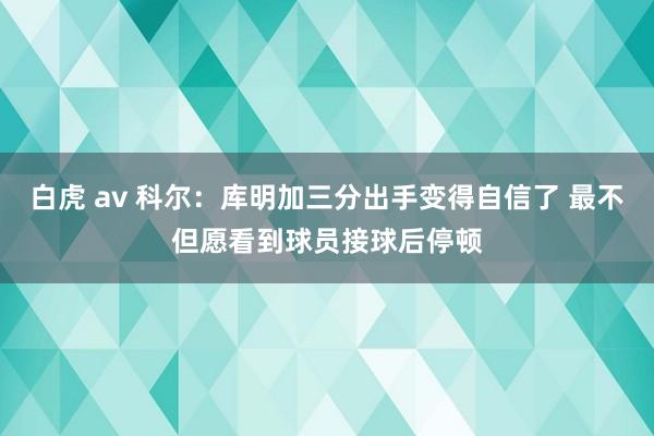 白虎 av 科尔：库明加三分出手变得自信了 最不但愿看到球员接球后停顿