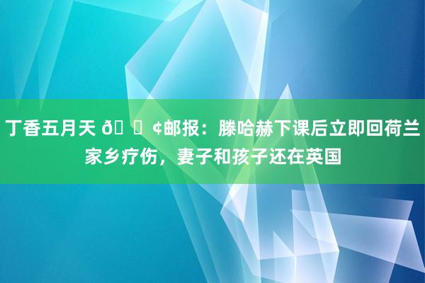 丁香五月天 😢邮报：滕哈赫下课后立即回荷兰家乡疗伤，妻子和孩子还在英国