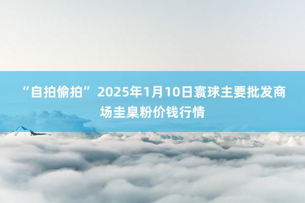 “自拍偷拍” 2025年1月10日寰球主要批发商场圭臬粉价钱行情