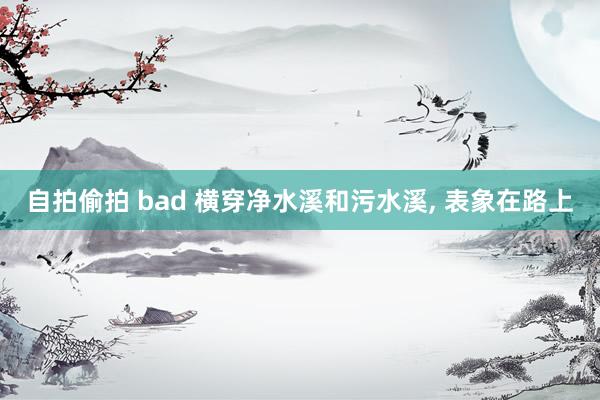 自拍偷拍 bad 横穿净水溪和污水溪， 表象在路上